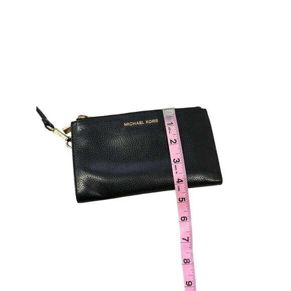 Michael Kors MK Jet Set Travel Double Zip Phone Wristlet Wallet - Picture 13 of 13